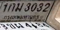 ภาพทะเบียน 1กม 3032 กรุงเทพมหานคร