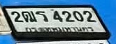 ภาพทะเบียน 2ฒร4202 กรุงเทพมหานคร