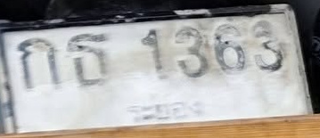 ภาพทะเบียน กธ 1363 ระยอง