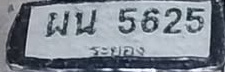 ภาพทะเบียน ผน 5625 ระยอง