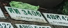 ภาพทะเบียน ทท3406 กรุงเทพมหานคร